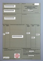 GSP certificate of origin 